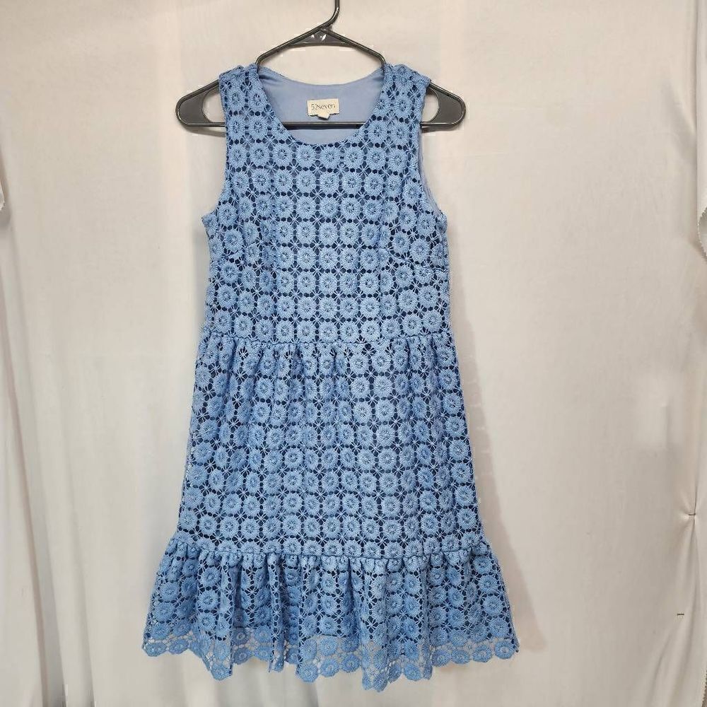 52seven Sleeveless Lace Babydoll Dress Size 4
